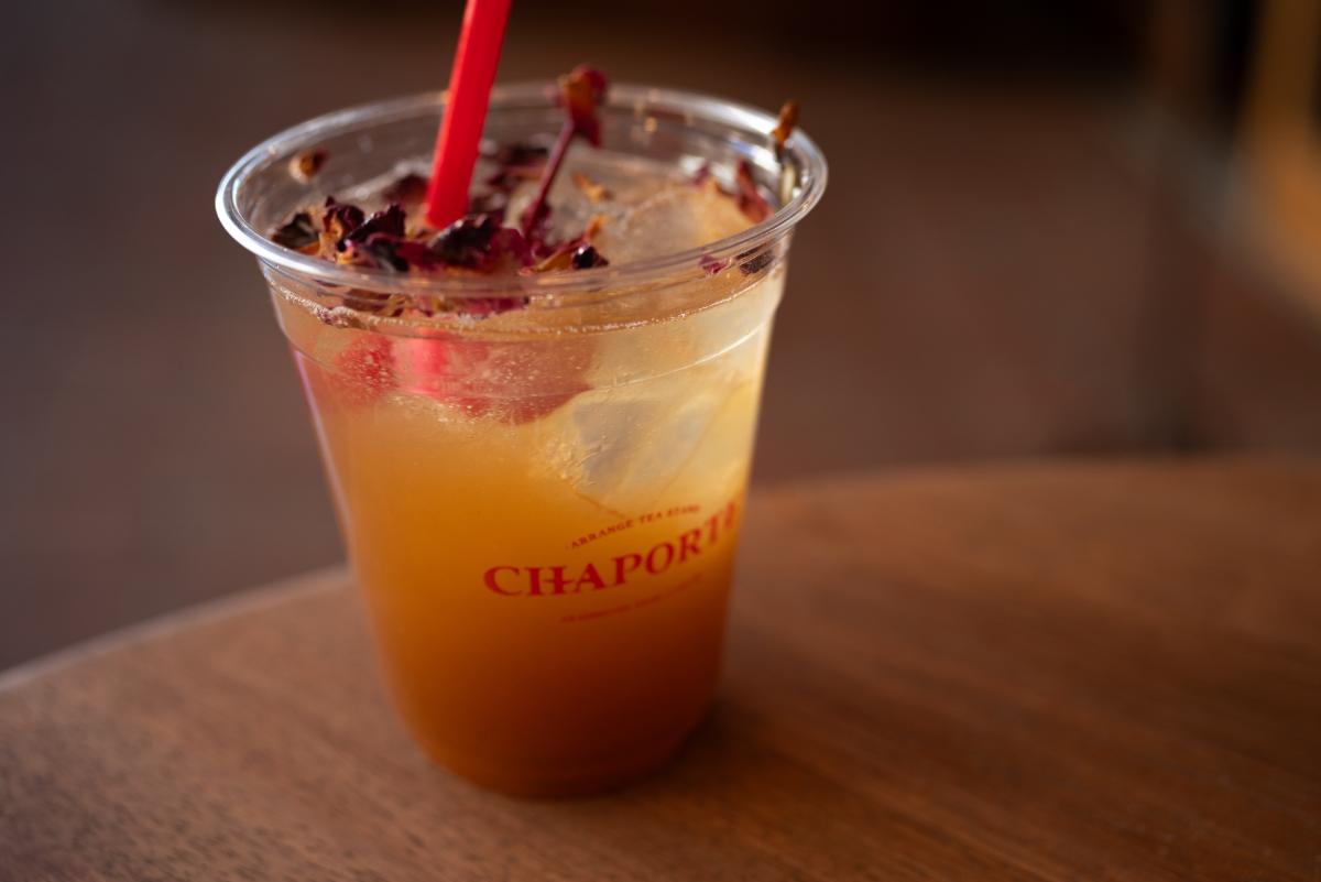 「桜桃ロマネスクティー」650円