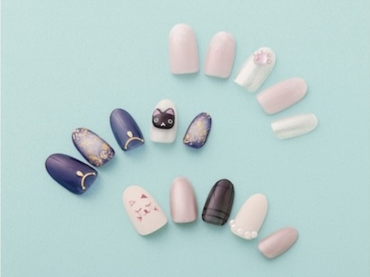 「猫ネイル」9900円〜/ダッシングディバ