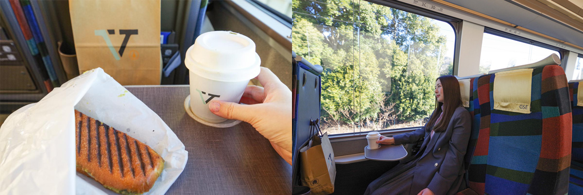 （左から）VERVE COFFEE「パストラミアボカド」1200円、「IKEBANA」780円