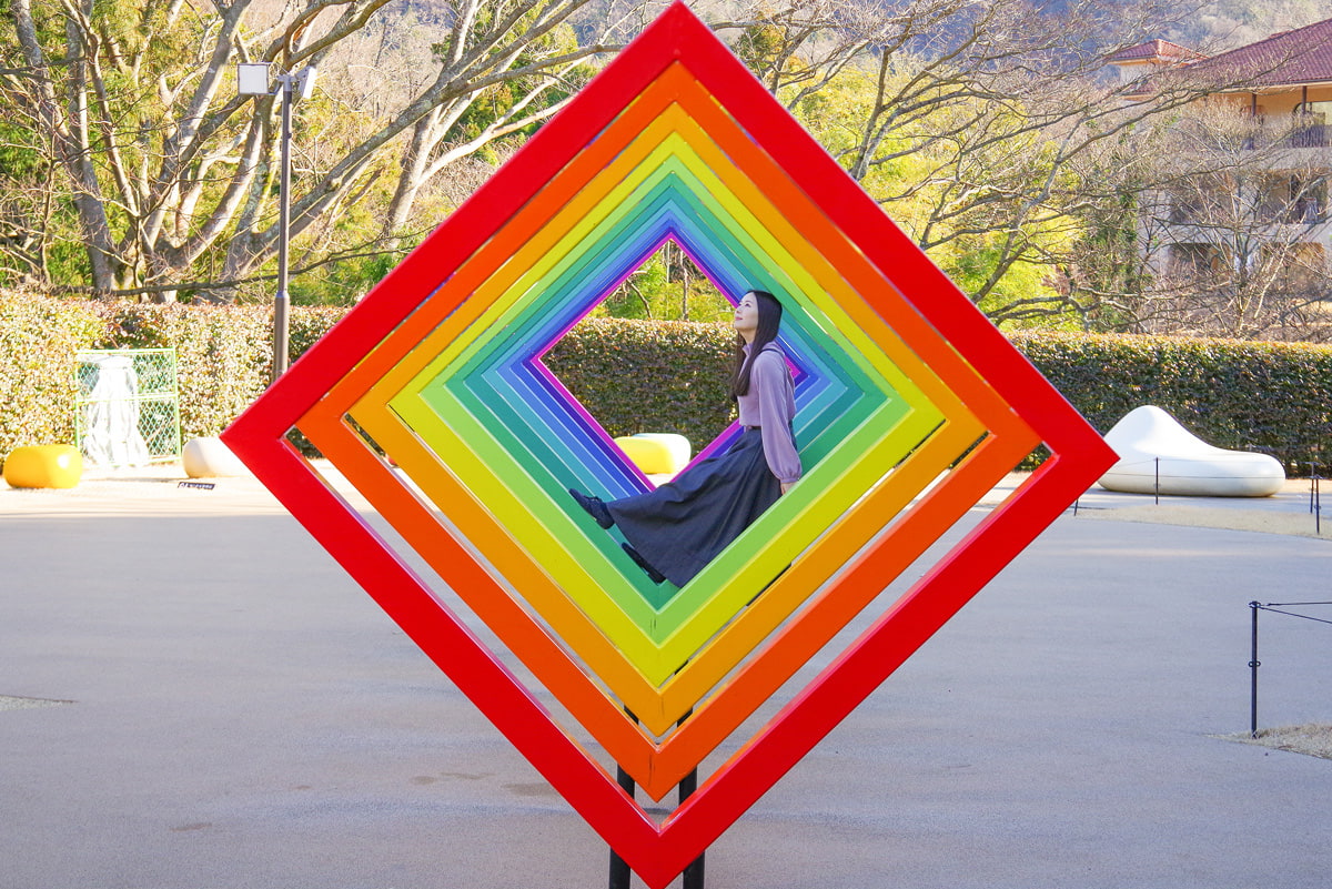 松原成夫『宇宙的色彩空間』（1968年）