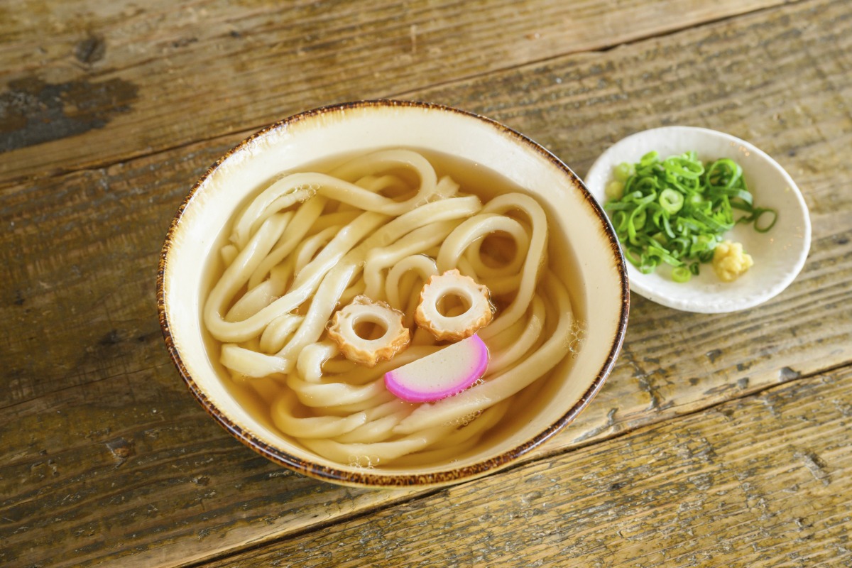 かま喜riの「かけうどん」小400円