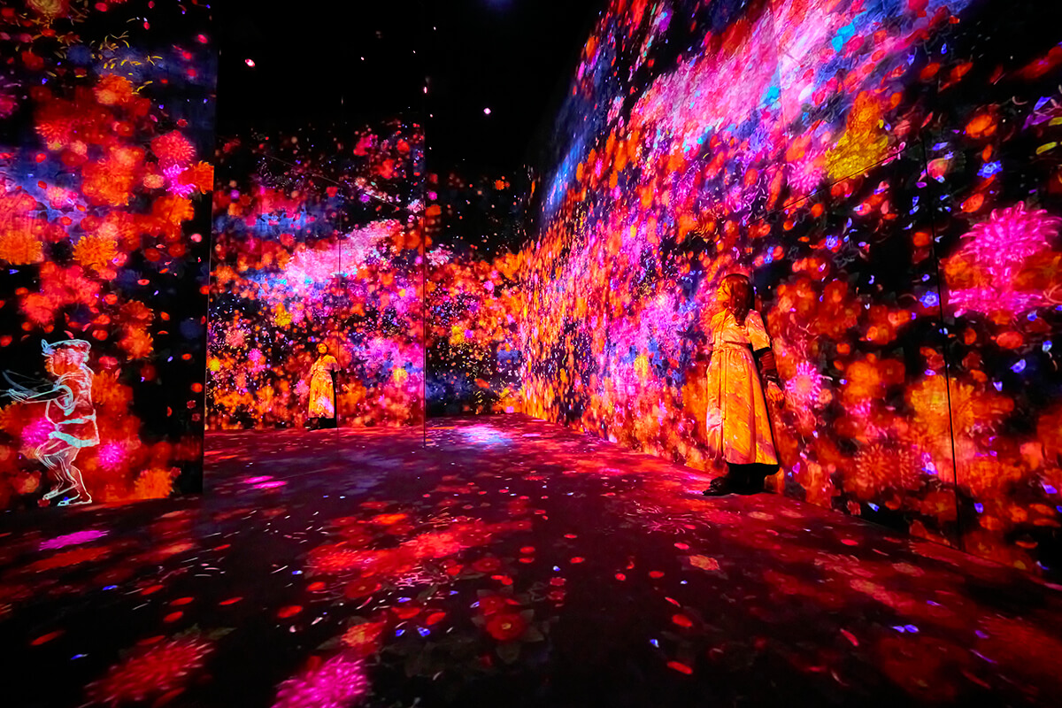 『花と人、コントロールできないけれども共に生きる』