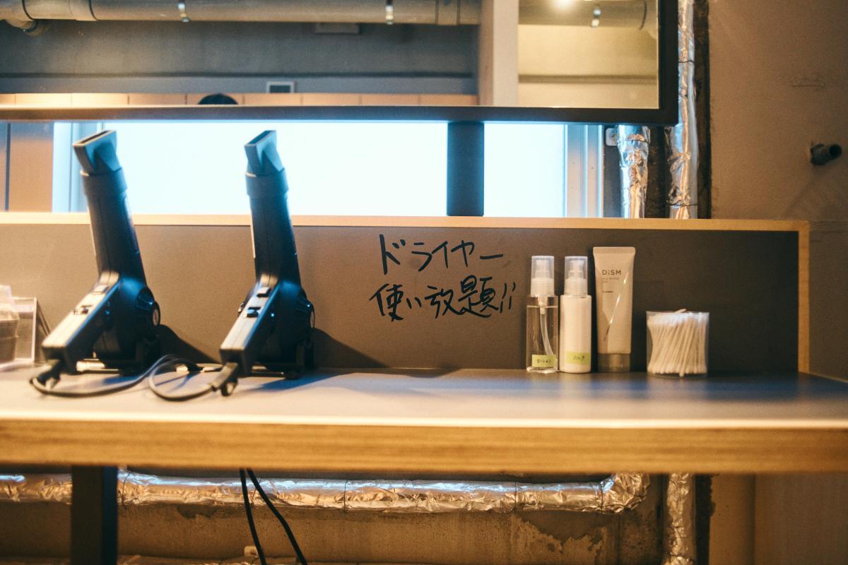 3階「女性用ロッカールーム」