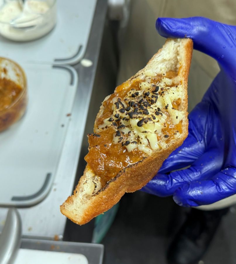 「焼キーマカレー」450円