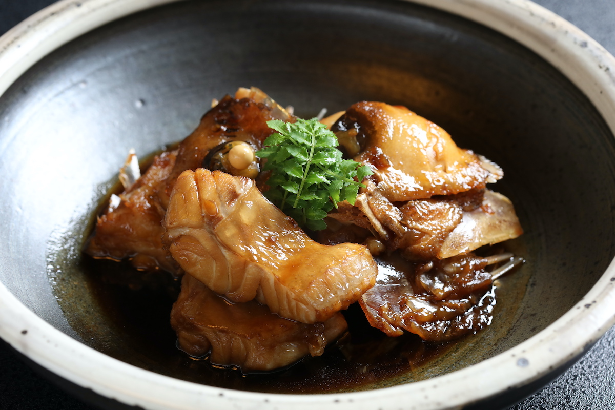 煮物「アラの荒炊き」