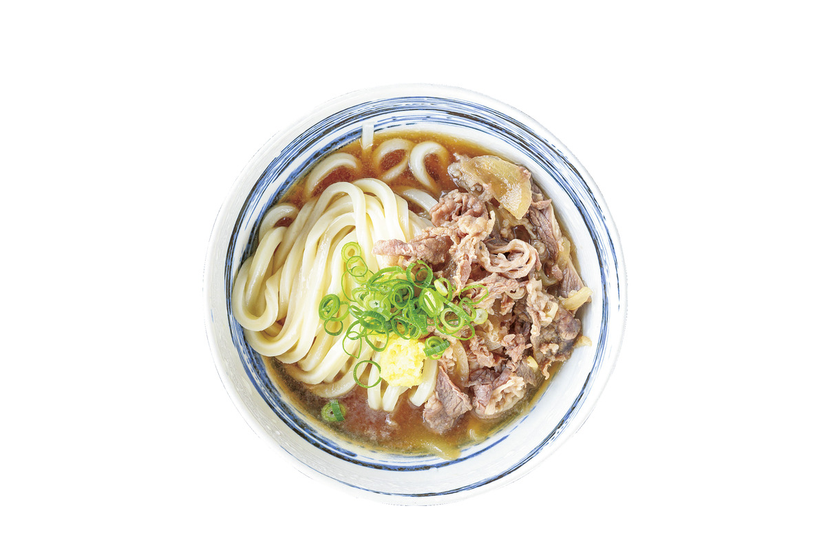 「オリーブ牛肉ぶっかけうどん」900円