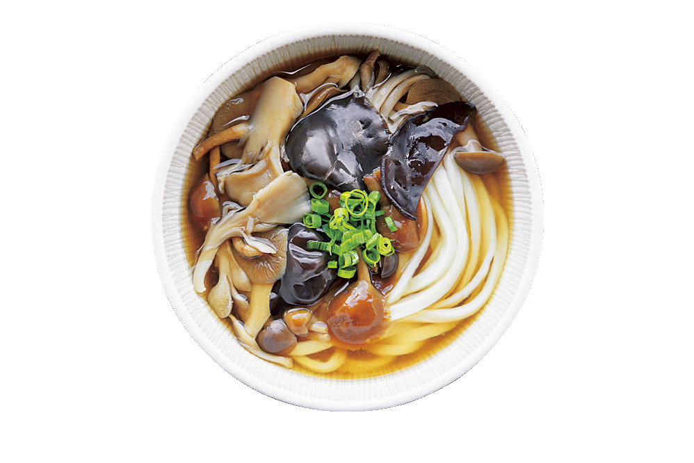 きのこうどん450円