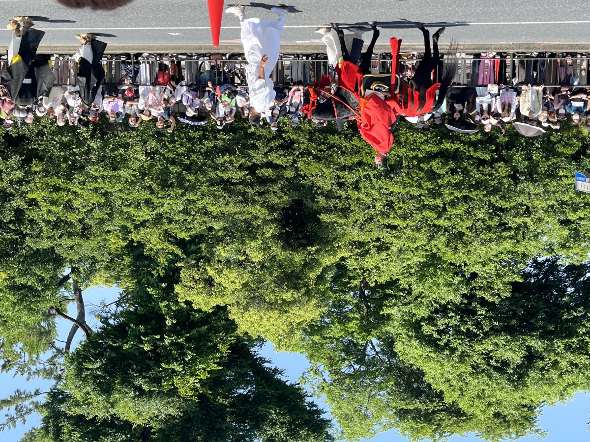 葵祭の路頭の儀 京都御所周辺