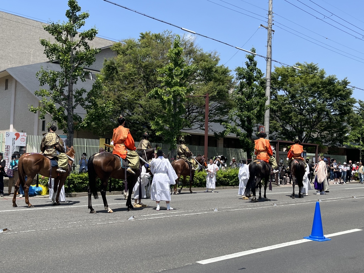 葵祭の路頭の儀 河原町通周辺