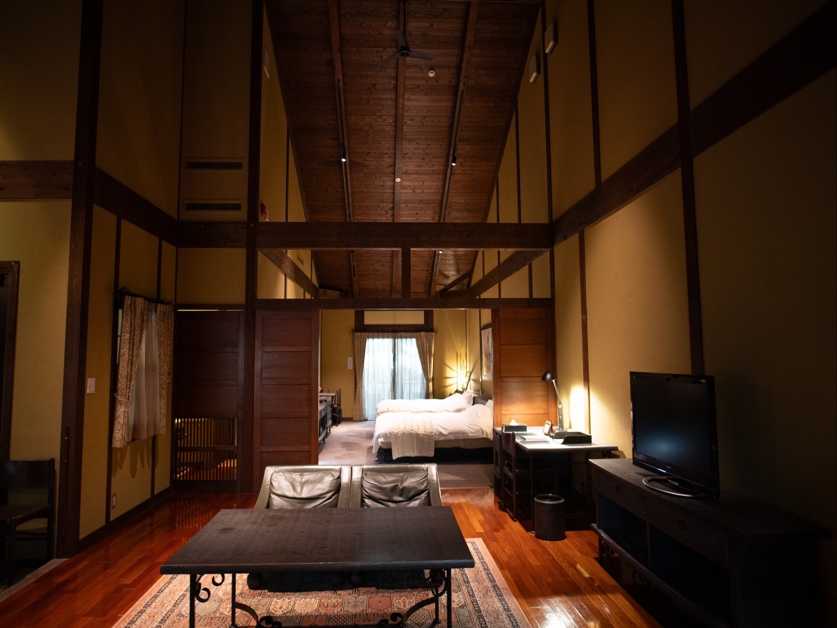 「山叢タイプ」の客室。
