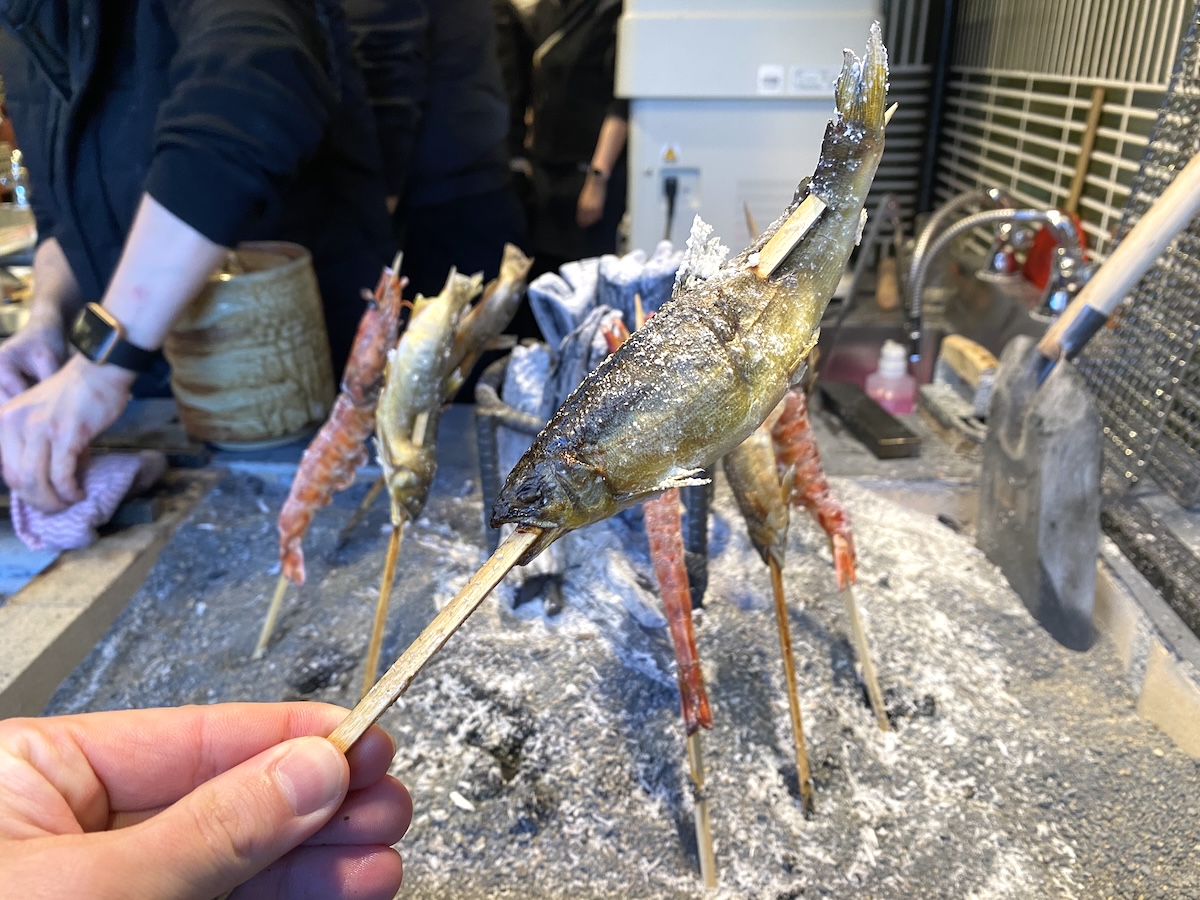 「紀州鮎塩焼」648円