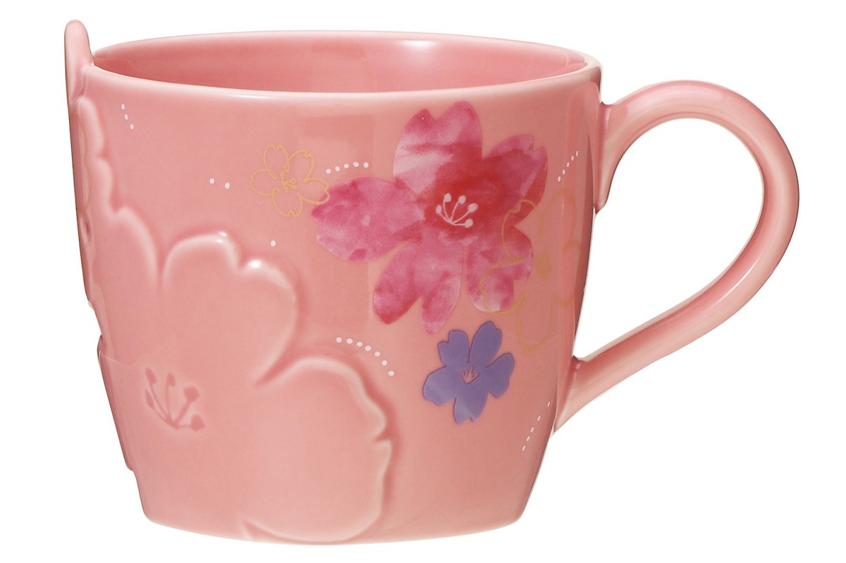 「SAKURA2024マグフラワーエンボス」355ml 2300円