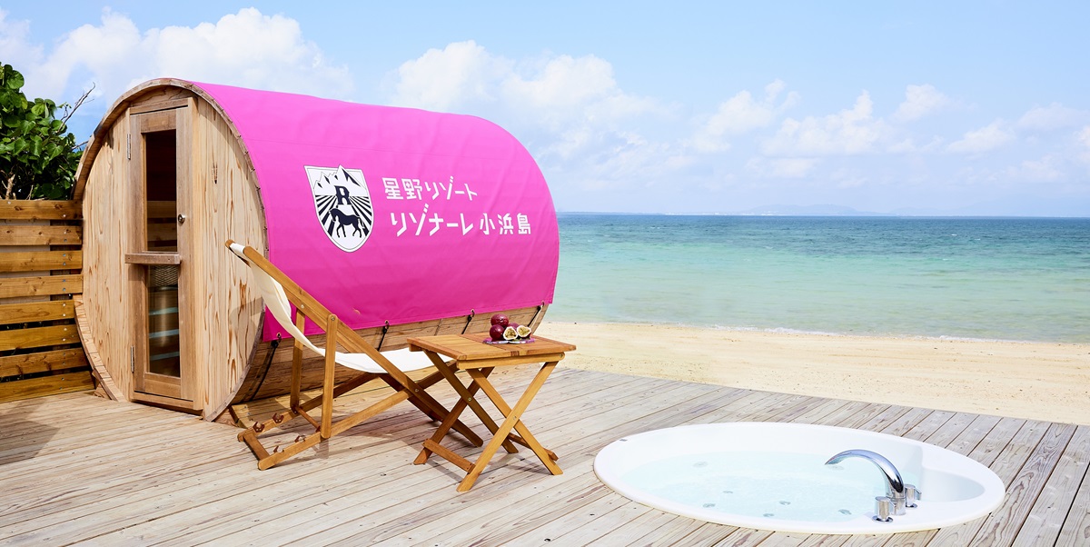 「星野リゾート　リゾナーレ小浜島」に南国の香りでととのう「絶景パンションフルーツサウナ」が2024年3月1日～5月31日までの期間限定で登場