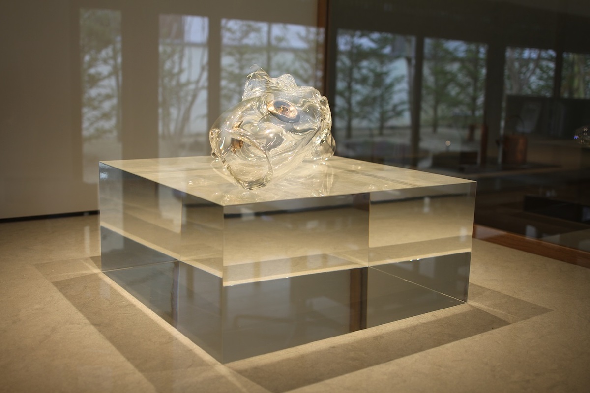 店内にはアート作品も展示されている