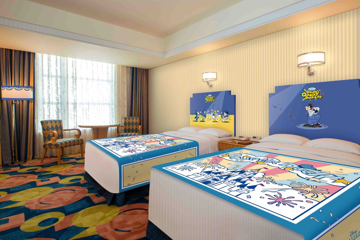 5-1.「ディズニー・パルパルーザ“ドナルドのクワッキー・ダックシティ”」スペシャルルーム