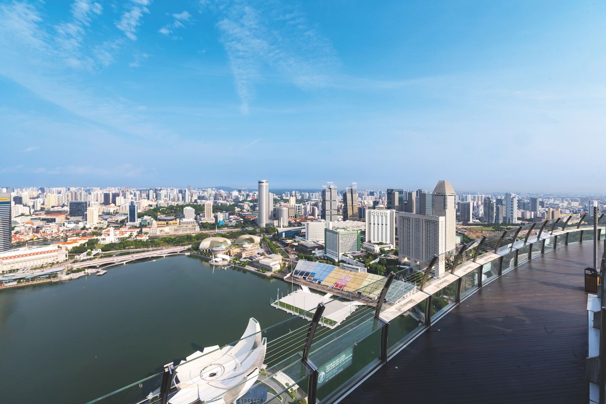 サンズ・スカイパーク 展望デッキ