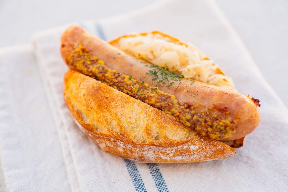 「ハマブレッドドッグ」390円