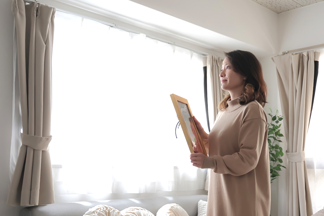 飾る場所を検討する