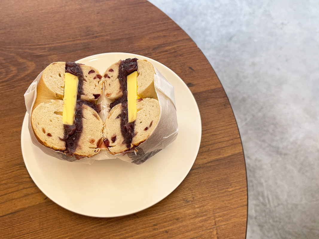 「粒あんバター」400円