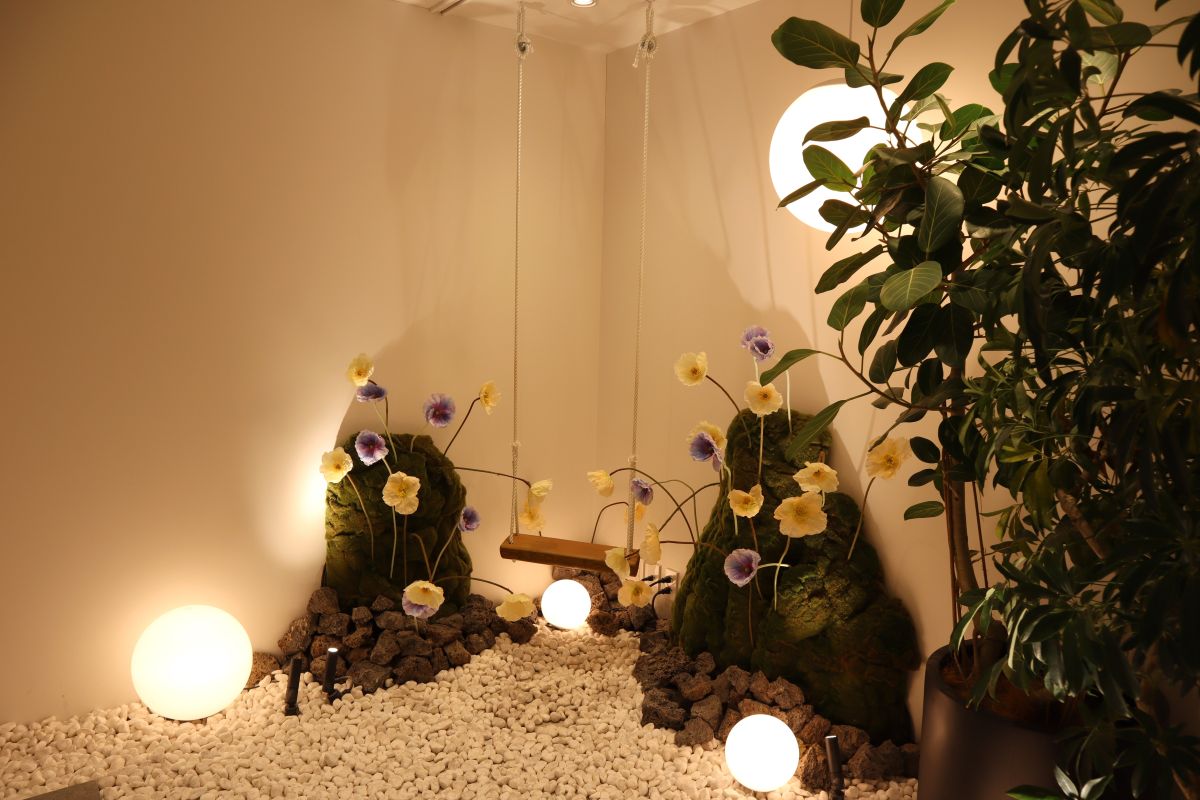 ノスタルジックな気分を味わえるブランコ