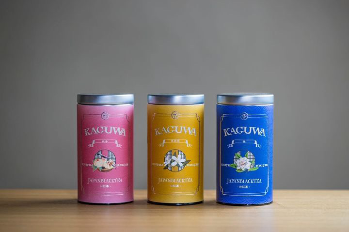 （左から）「桃」「茉莉花」「梔」各2200円