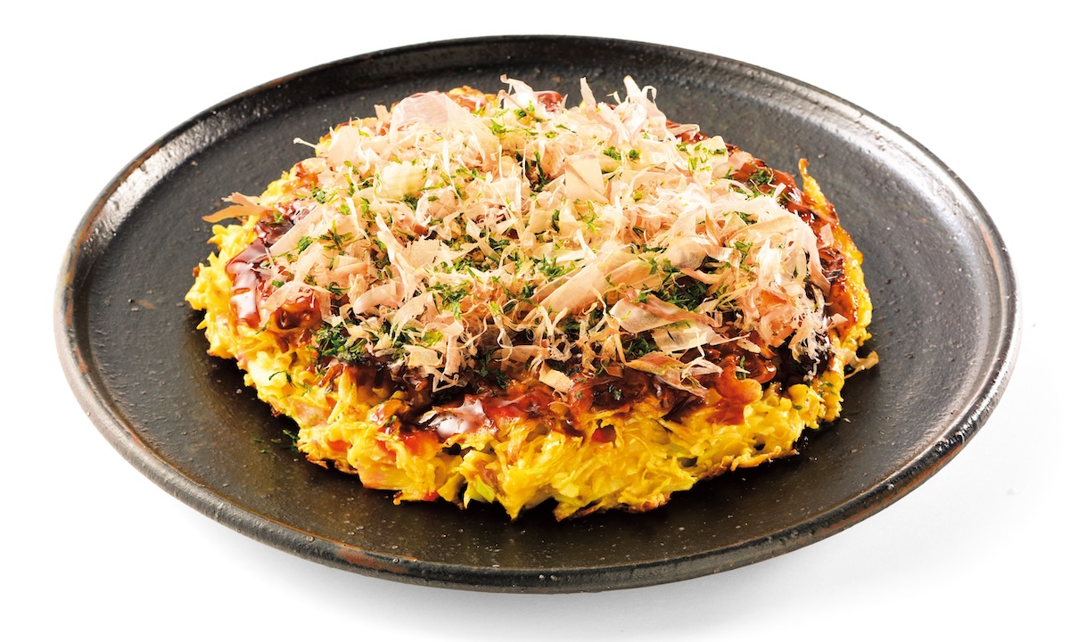 「味乃家ミックスお好み焼き」1485円（お持ち帰り1458円）/味乃家