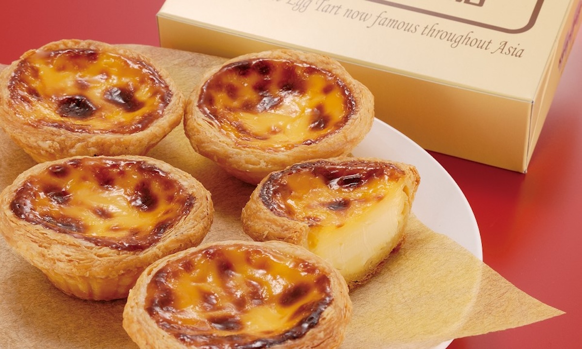 「エッグタルト」（1個）330円/アンドリューのエッグタルト
