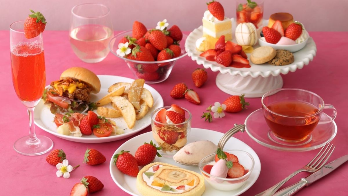 【キハチ 青山本店】新作のイチゴスイーツが仲間入り！「KIHACHI のアフタヌーンティー ～苺スペシャル～」