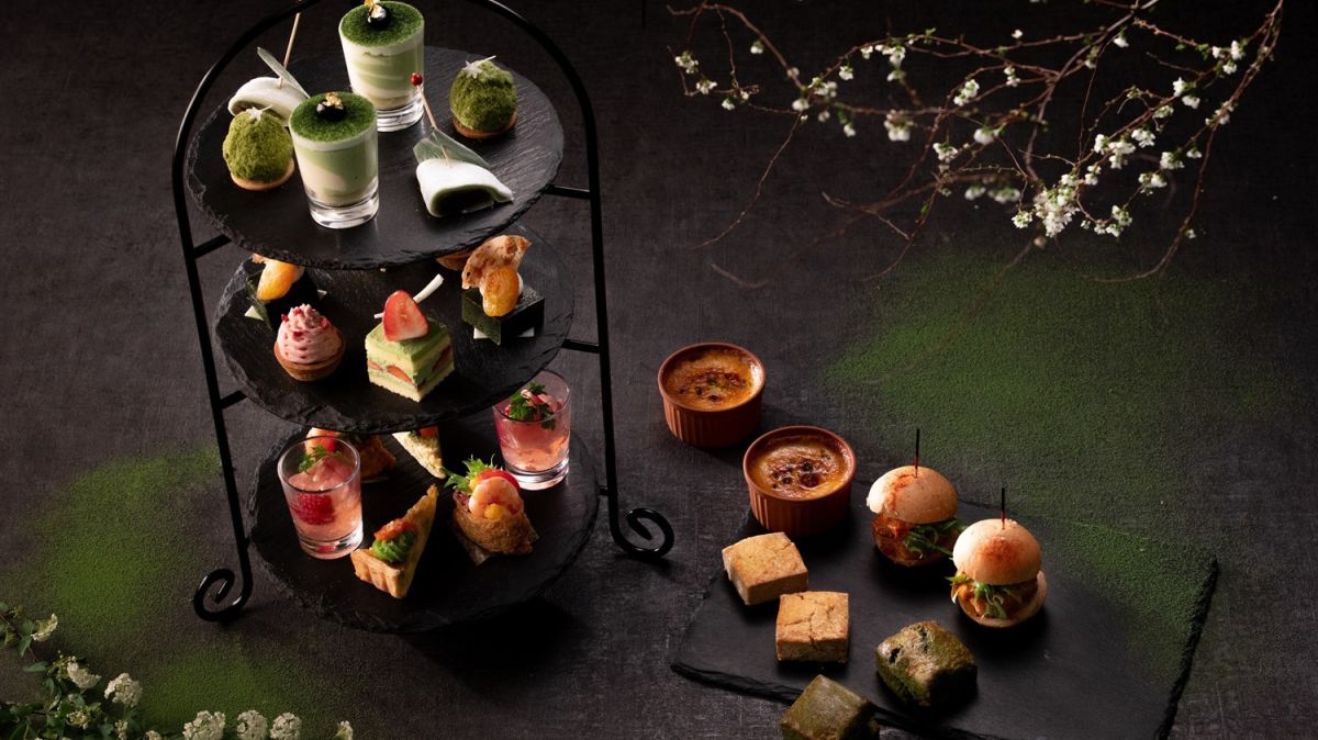 【グランドプリンスホテル新高輪】京都の老舗茶舗「福寿園」の抹茶とイチゴ！ 和の要素が満載の「MATCHA Afternoon Tea」