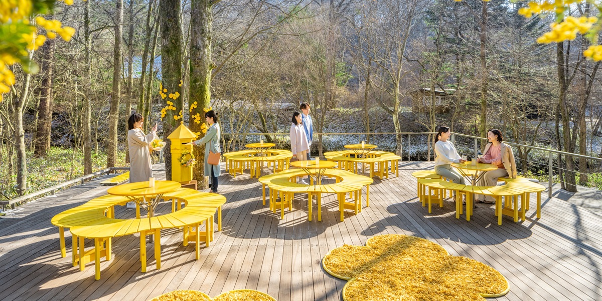 軽井沢星野エリアで2024年3月1日～4月14日開催のイベント「Hello Yellow」で感謝の気持ちを伝えてみない？