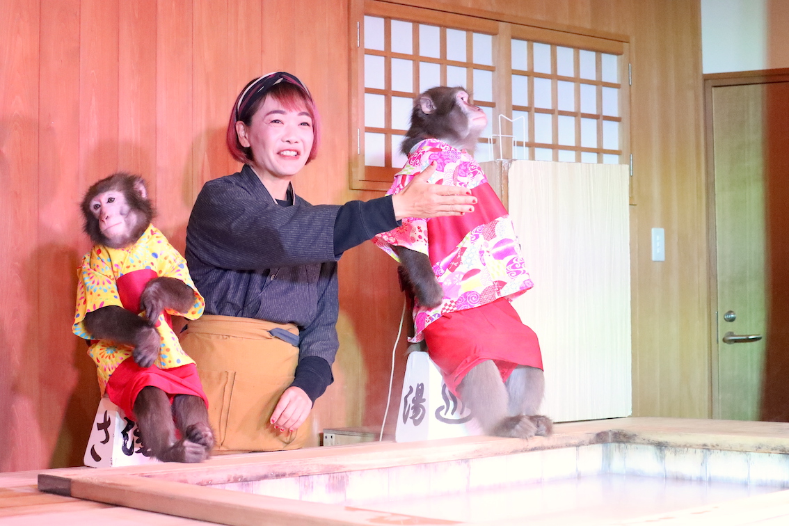 湯もみ名人の登場