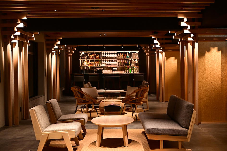 3階にあるラウンジ