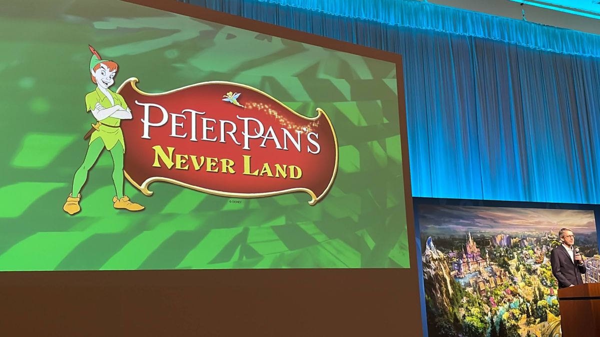 ピーターパンのネバーランドの魅力を語るデイビット・エドミンスター氏