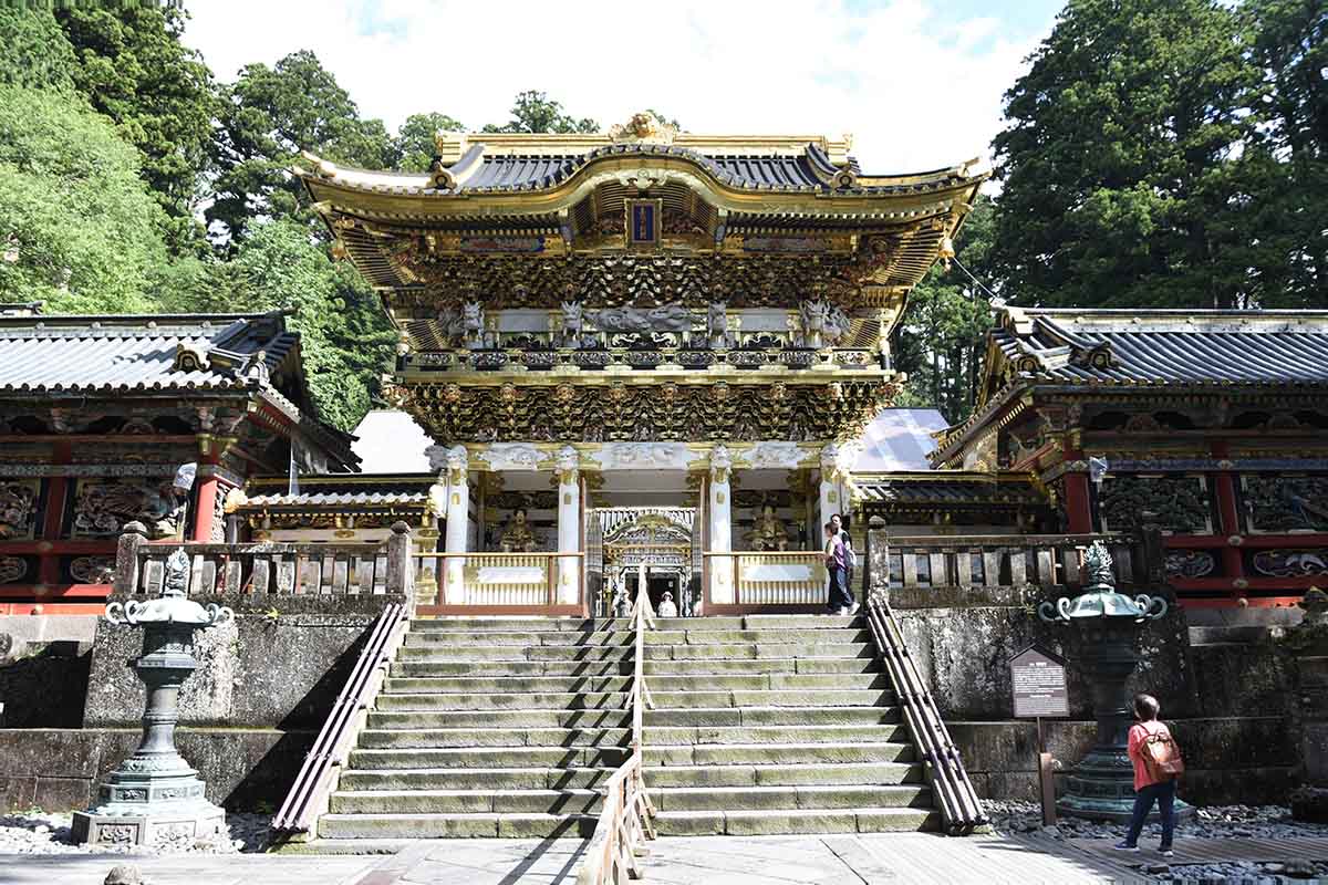 日光東照宮のシンボル、国宝の陽明門