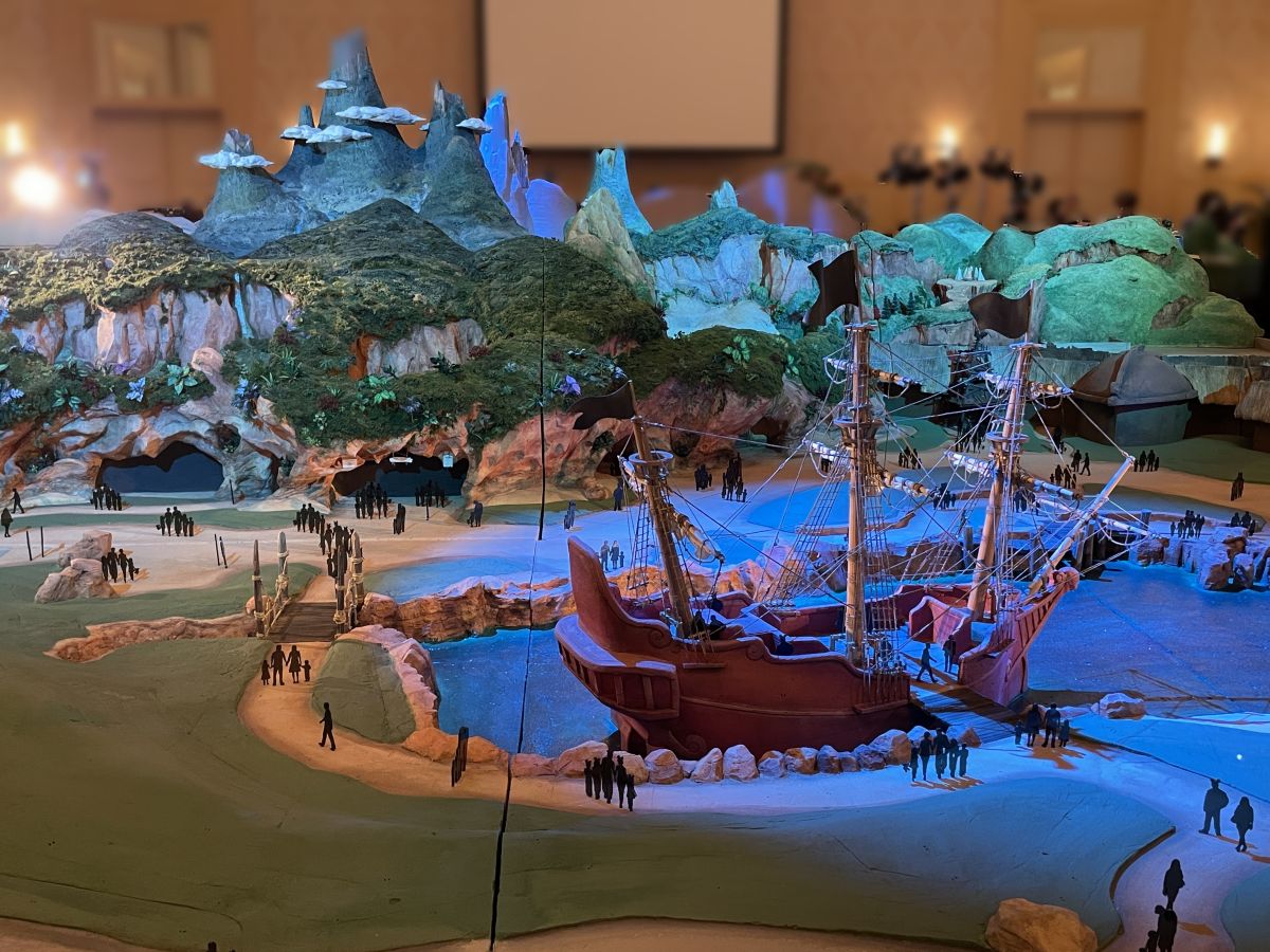 ピーターパンのネバーランド1/25スケール模型