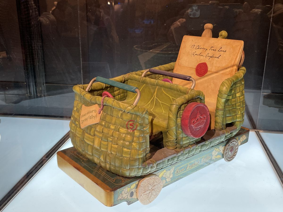 「フェアリー・ティンカーベルのビジーバギー」のバギー模型