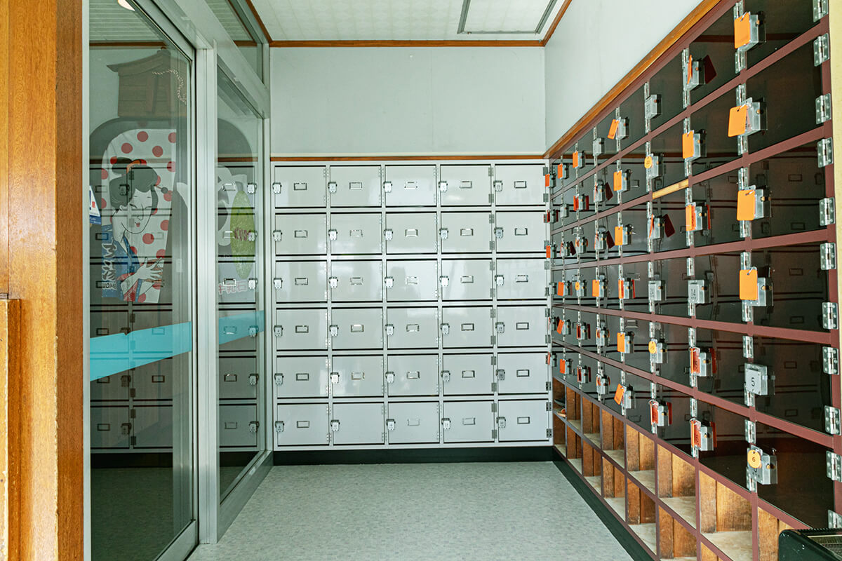 松竹錠が並ぶ姿も銭湯ならでは