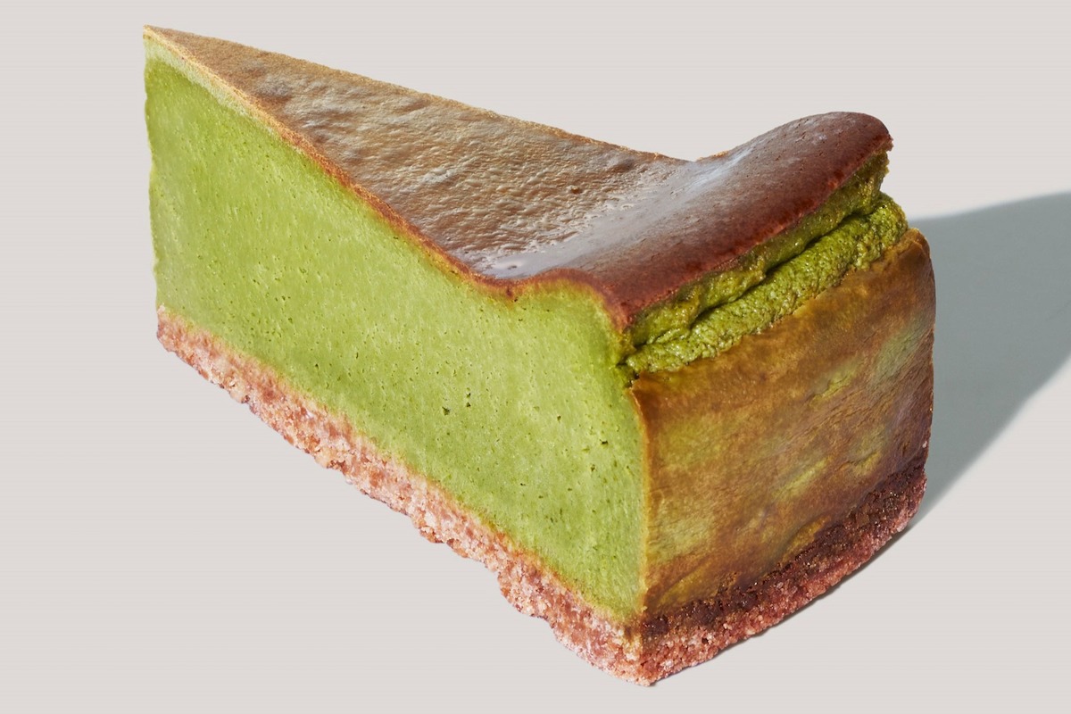 「宇治抹茶チーズケーキ」495円