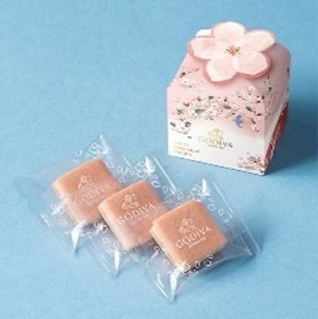 「サブレショコラ 桜」3個入1782円。5個入1998円、9個入3564円、14個入4644円