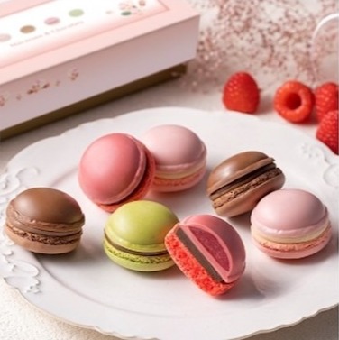 「マカロン ＆ ショコラ」4個入 2160円、8個入 3780円