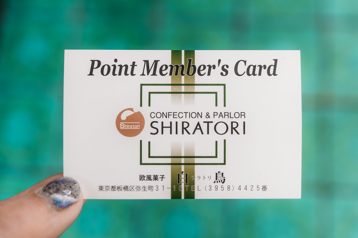 ポイントカードも。1000円ごとにたまるスタンプは期限なしで使える！