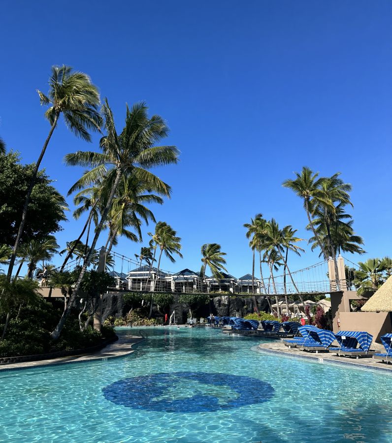 リゾート内のメインプール「コナプール」