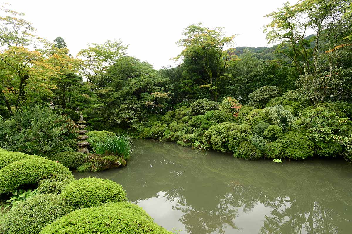 季節とともに変化する逍遥園