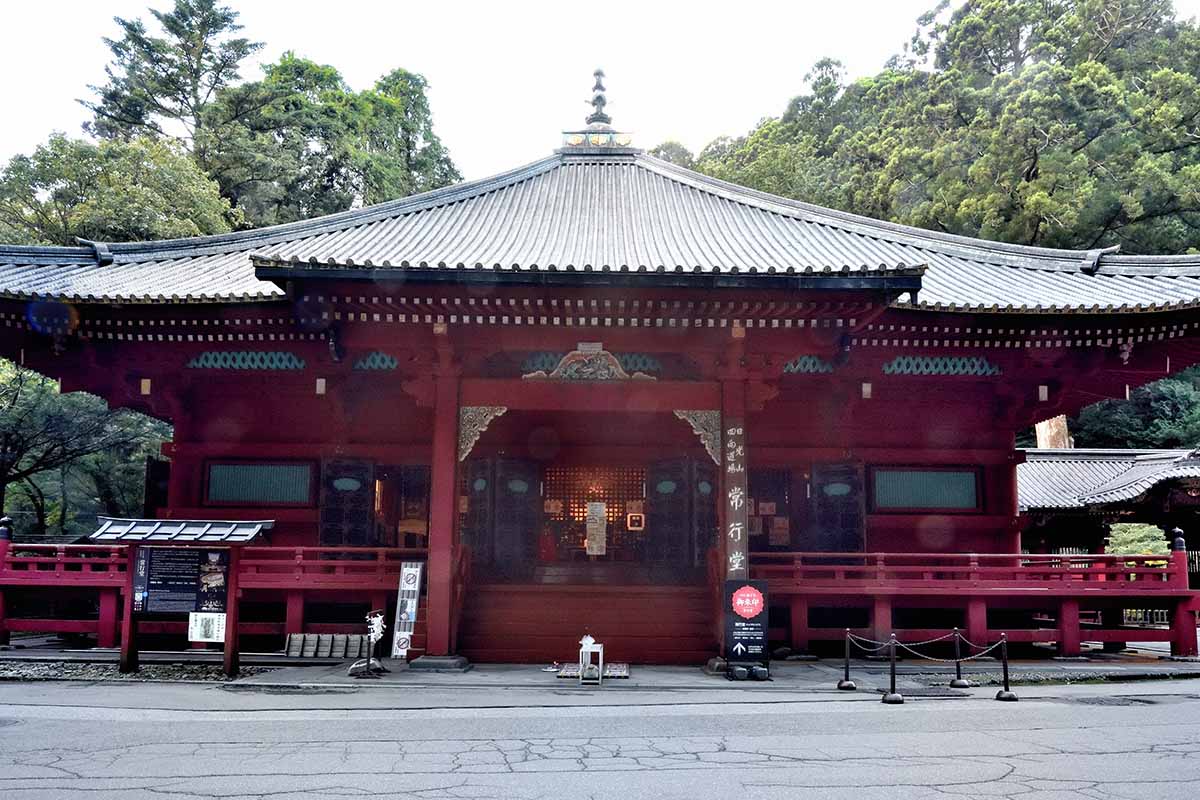 848年建立の常行堂
