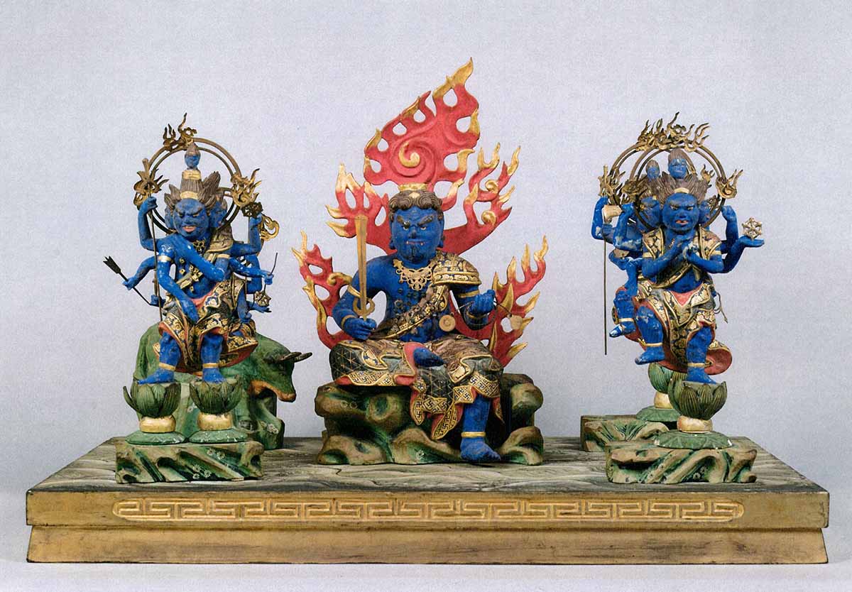 秘仏・五大明王像