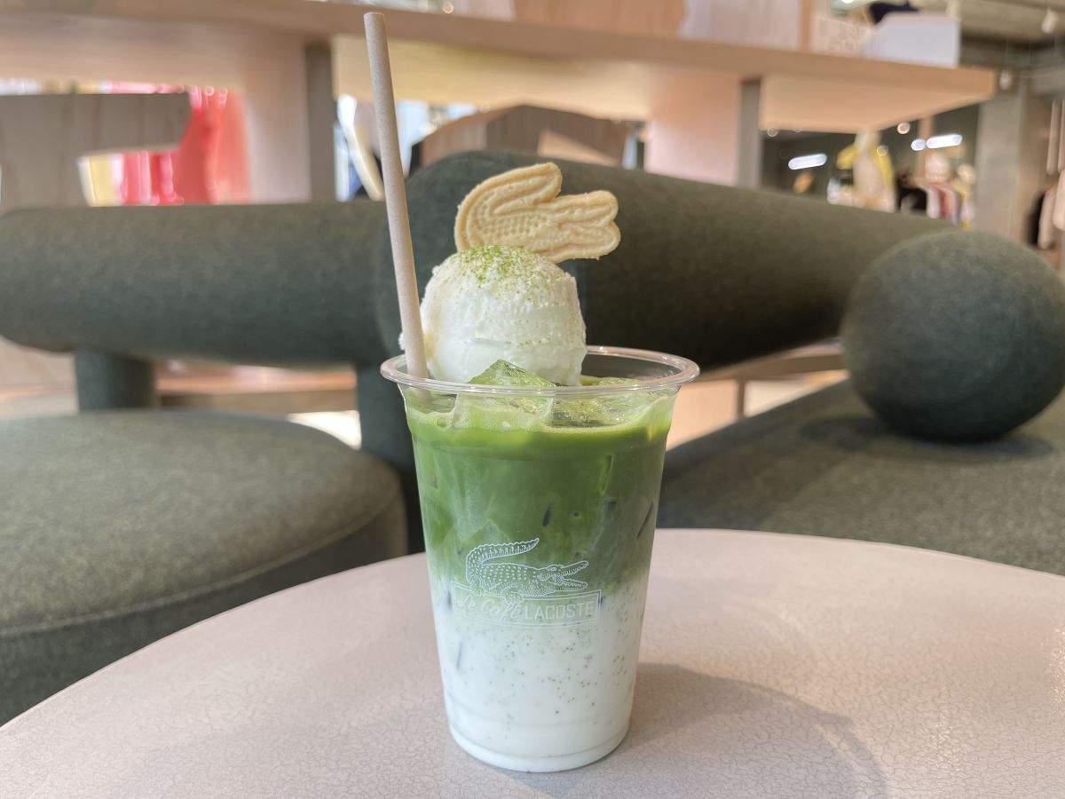 「抹茶ラテフロート」850円