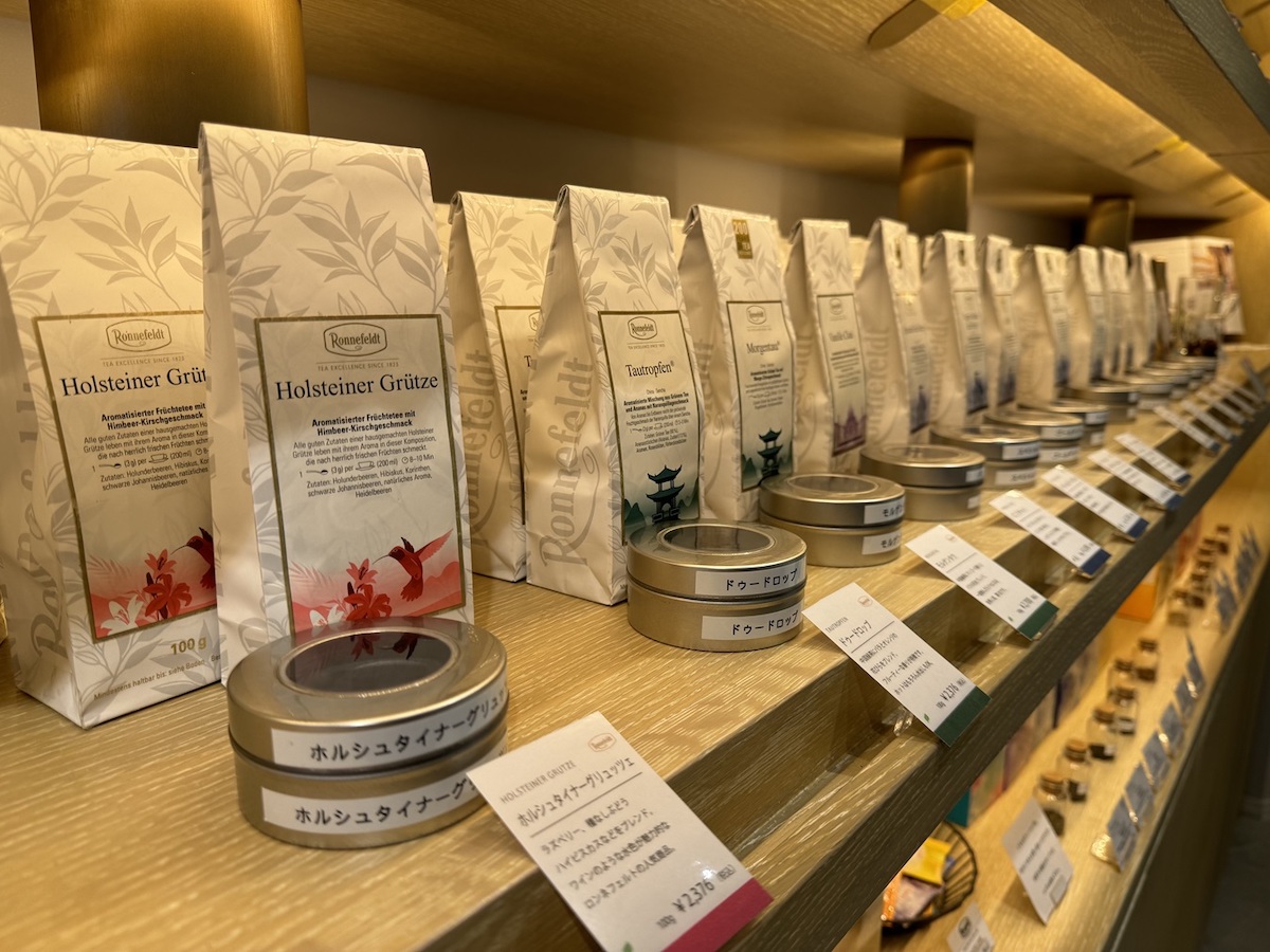 「ロンネフェルト」は五ツ星や七ツ星ホテルでも提供される高級な紅茶