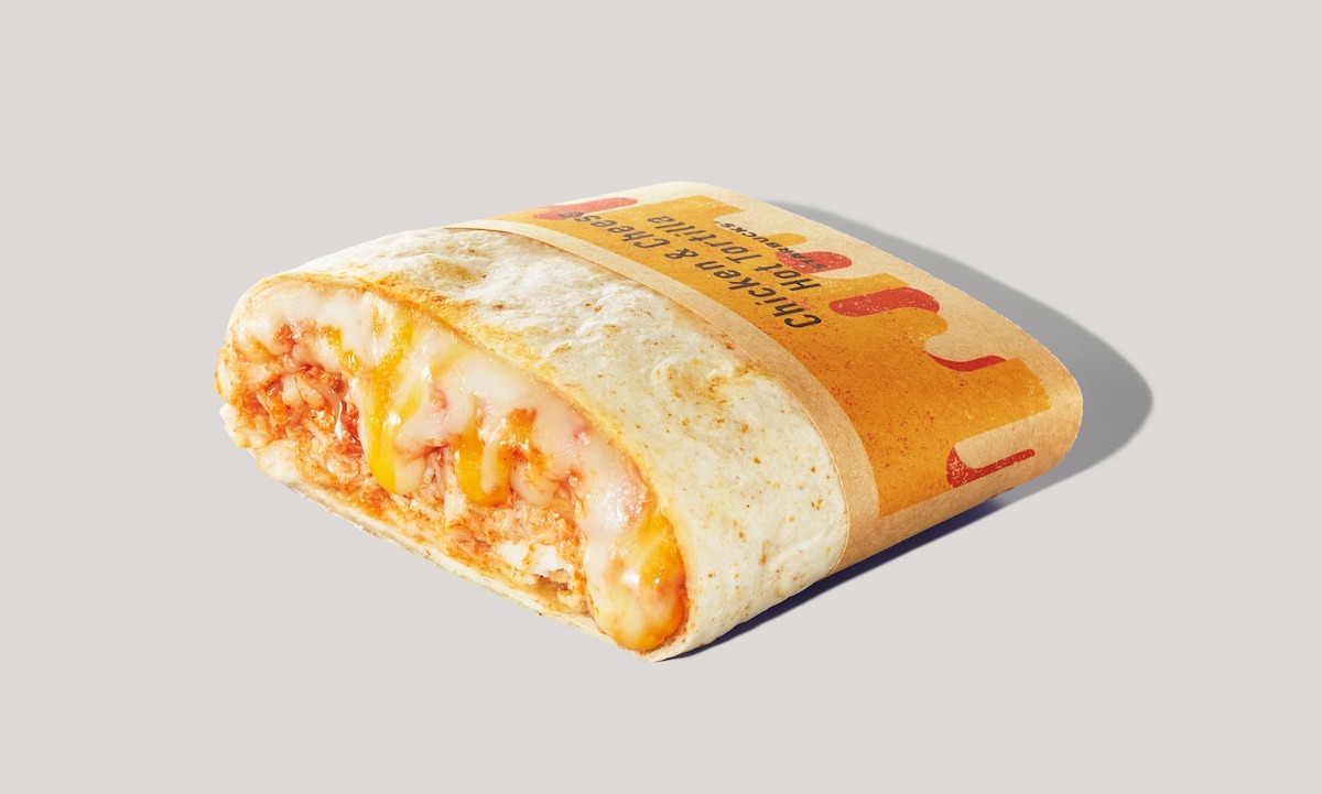 「チキン&チーズ ホットトルティーヤ」570円