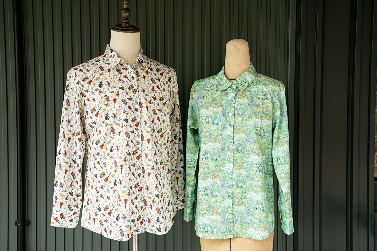 「Liberty．シャツ（全4種・サイズS～XL）」各16500円