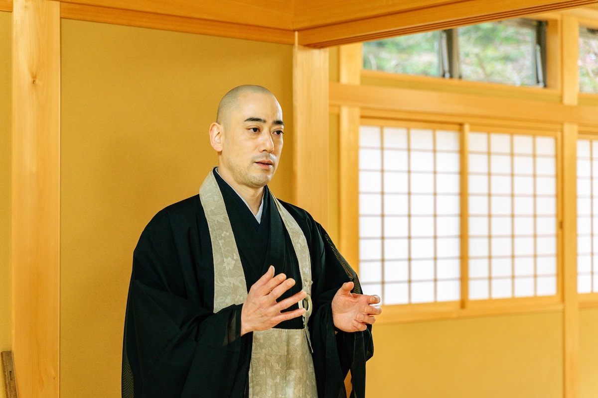 住職の宇野虓堂（こうどう）さん